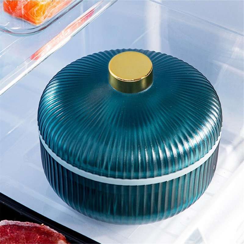 Food Grade Silicone Ice Cube Trays with Lid,ice Cube Mold for Freezer, Ice Trays with Bin Ice Ball M