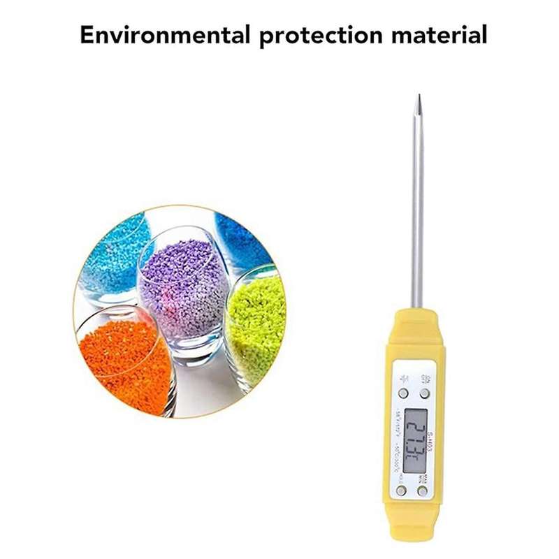 Food Thermometer Barbecue Tools,portable,meat Thermometers for Cooking, Digital Electronic Pocket T