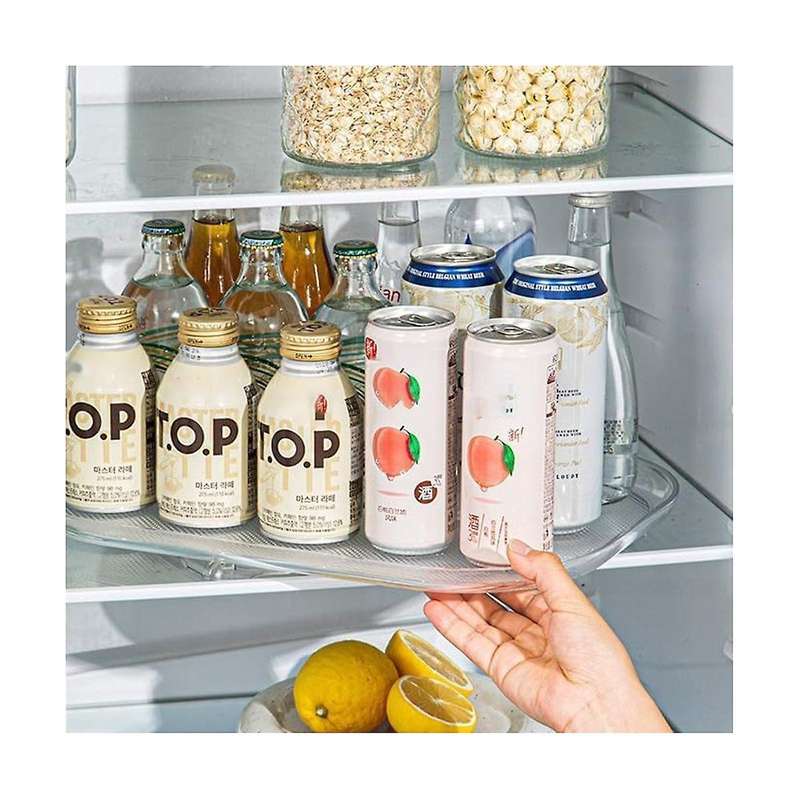 Food Storage Container for Cabinets, Pantry, Refrigerator, Countertops, Free - Spinning Organ-izer R