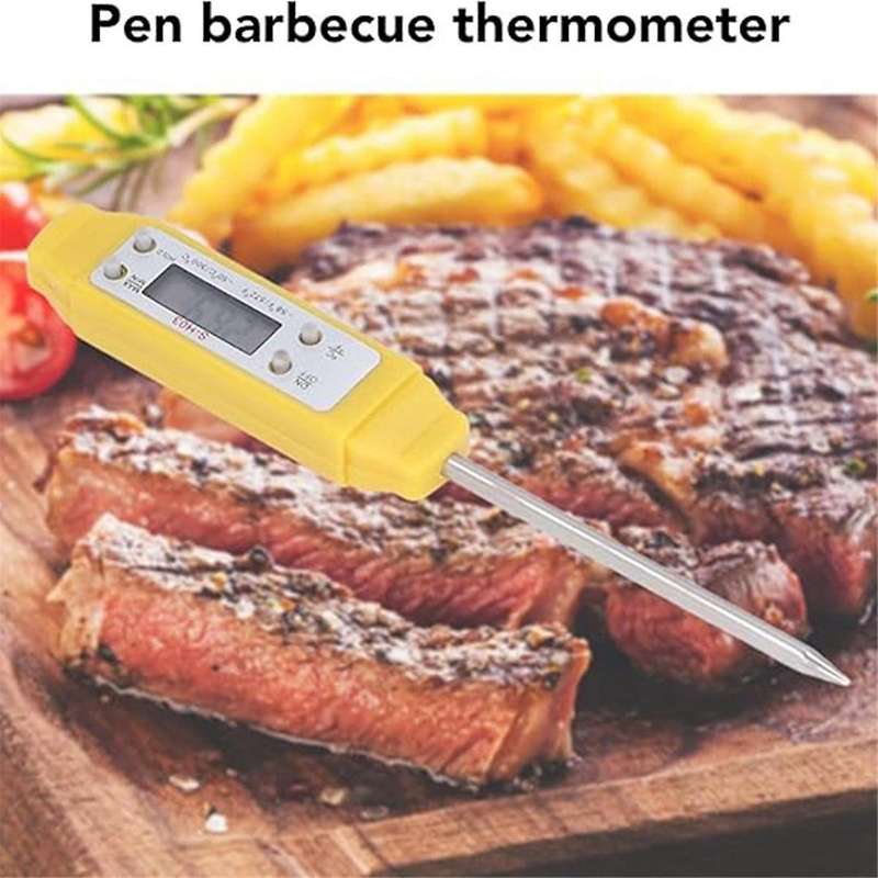 Food Thermometer Barbecue Tools,Portable,Meat Thermometers for Cooking, Digital Electronic Pocket Th