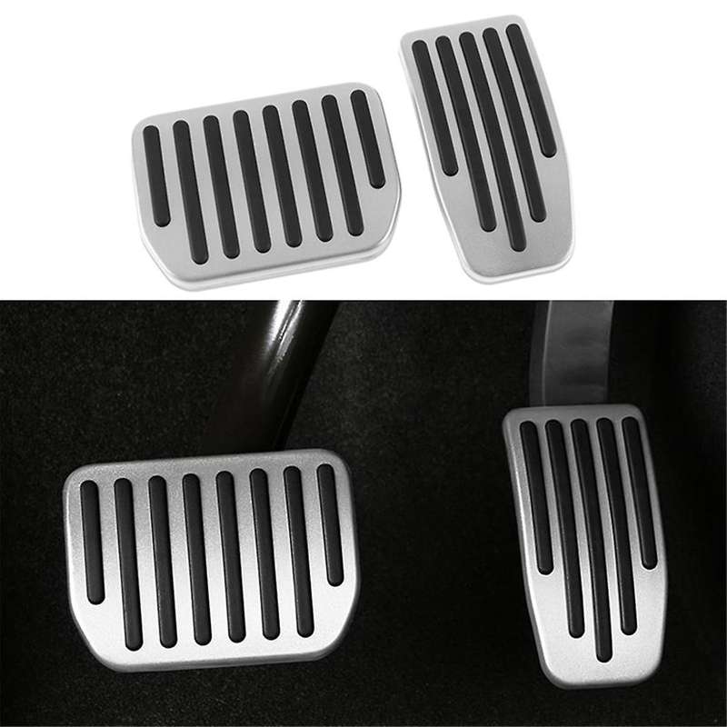 Foot Pedal for Model 3 Y Accelerator Brake Pedal Rest Pedal Cushion Cover Accessories Car Style,2pcs
