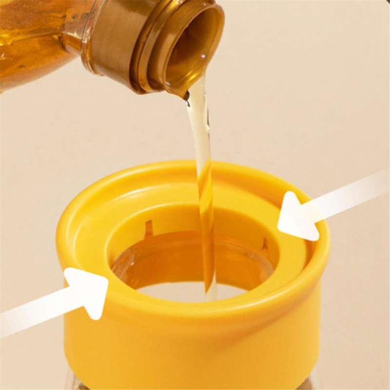 Food-grade Barbecue Brush with Bottle Kitchen Silicone Oil Brush High Temperature Resistant Oil Bott