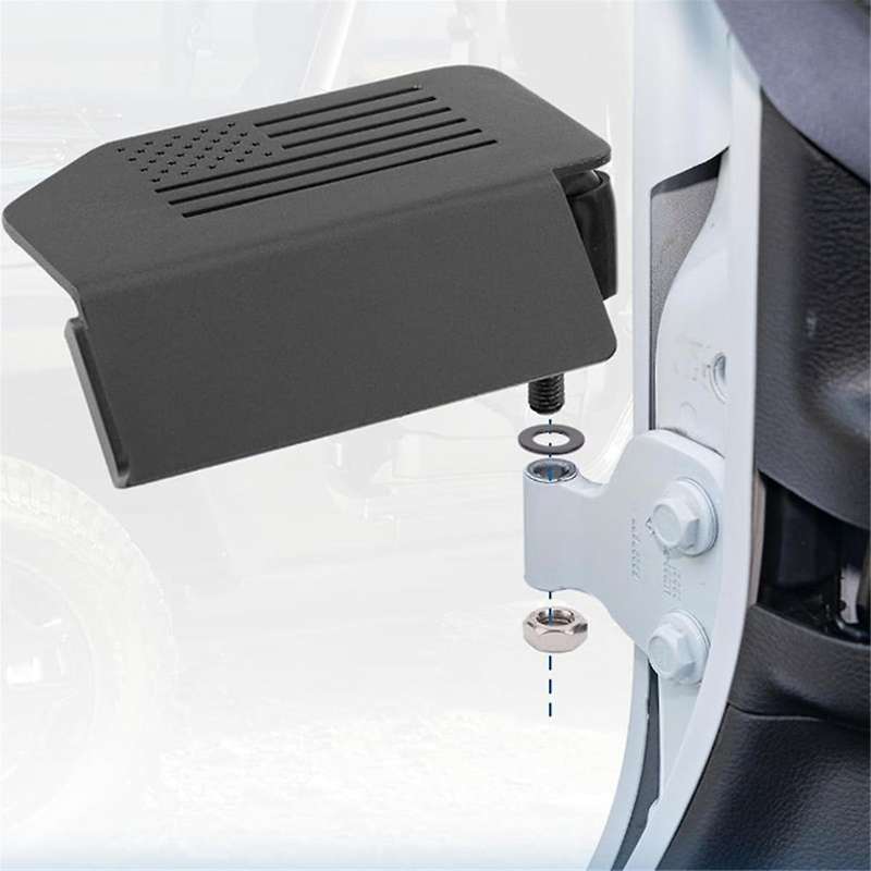 Foot Pedal Outer Door Hinge Foot Pedal for Wrangler JK JL JT 2007-2024 Car Door Outer Foot Pedal