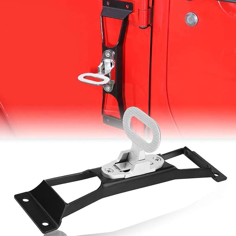 Foot Pegs Door Steps Door Hinge Foot Pedal for Wrangler Jk Jku Unlimited Climbing Running Board Feet