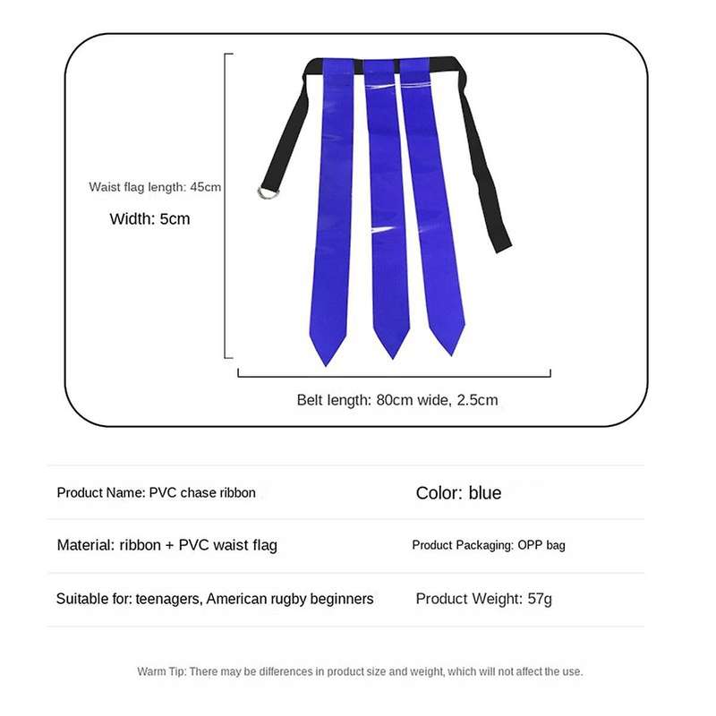 Football Belt Youth Touchdown Game Capture the Flag Streamer Waist Flag