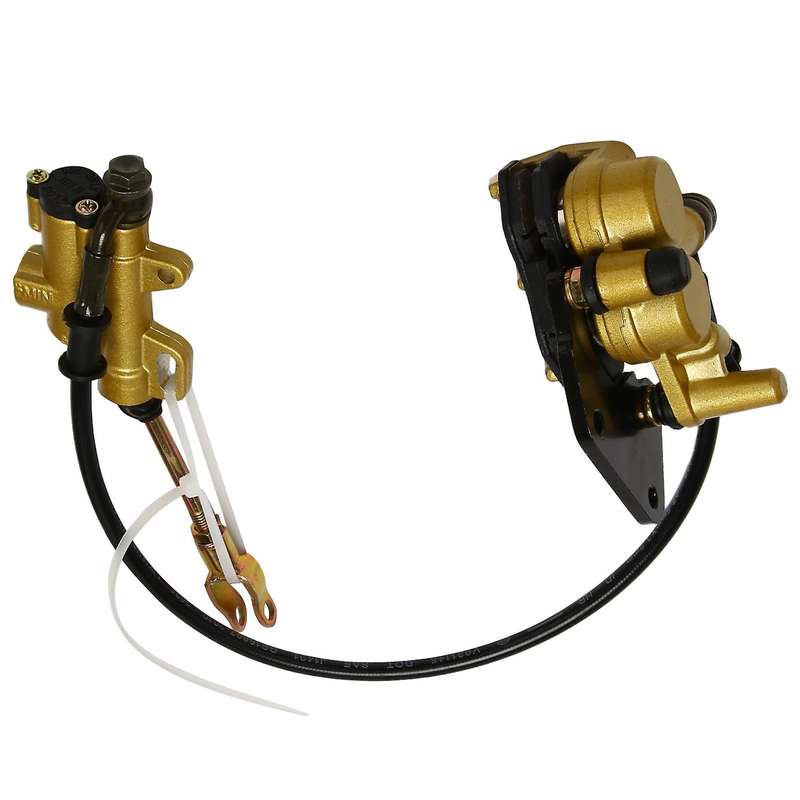 Footbrake Master Cylinder Rear Brake Pads Disc for 110Cc 125Cc Dirt Pit Bike
