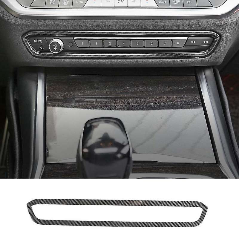 for - 3 Series G20 G28 2019-2021 Car Center Control Multimedia CD Panel Switch Cover Trim Frame Sti