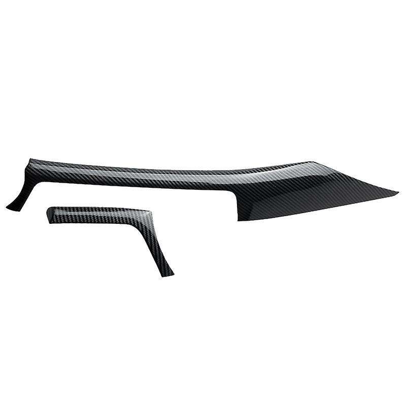 for  3 4 Series F30 F31 F32 F34 2013-2019 Carbon Fiber Central Dashboard Strip Trim+Left Vent Outle