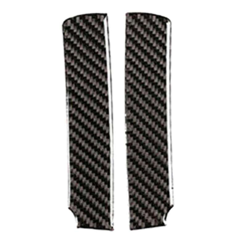 for - 3-Series E90 2005-2012 Real Carbon Fiber A-Pillar Front Cover Trim