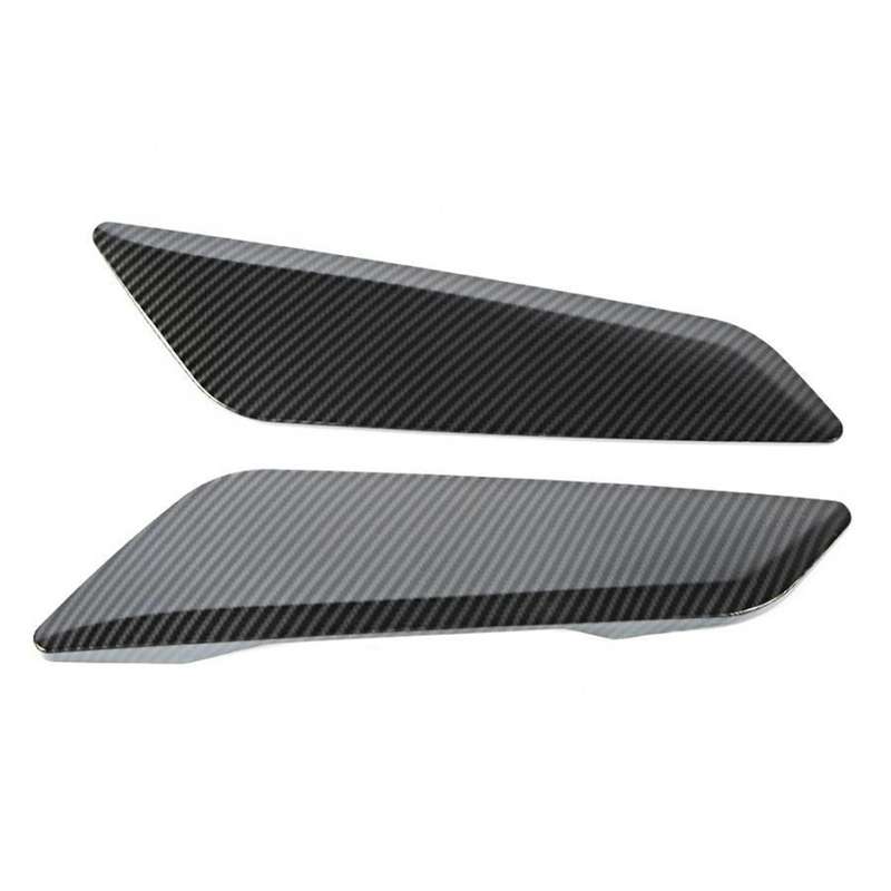 for - 5 Series G30 G31 2017 2018 Carbon Fiber Car Side Wing Air Flow Grill Outlet Intake Vent Cover