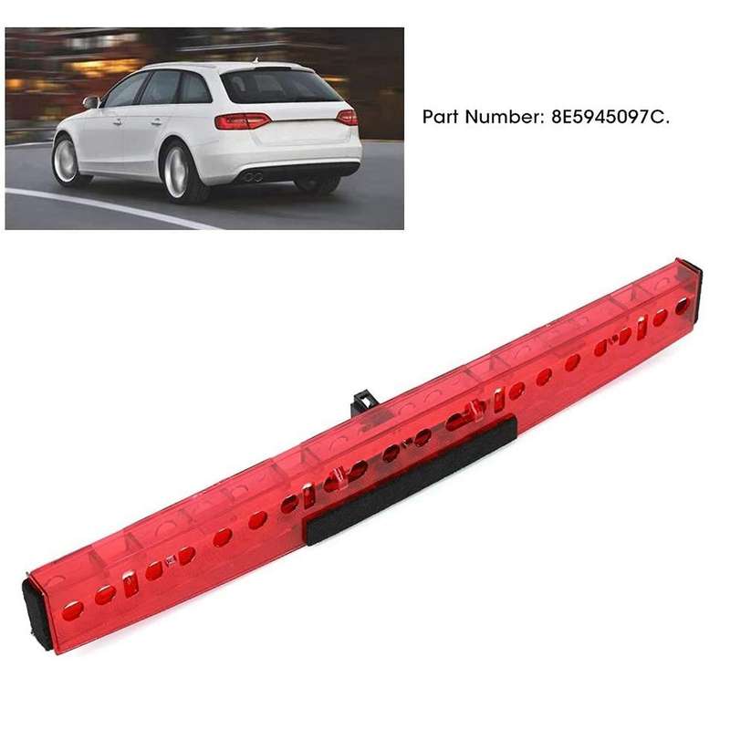 for - A4 RS4 S4 B6 B7 2002-2008 Tail Light Center High Mount 3RD Third Brake Light Stop Light 8E5945