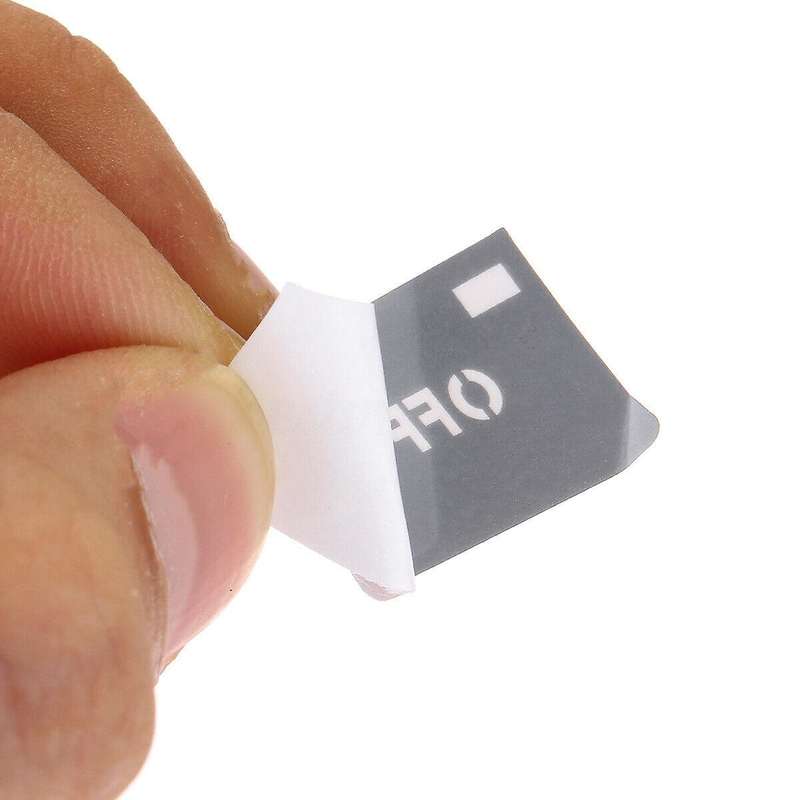 for  A4, B6, B7 2000-2004 AC Climate Control Button Repair Decals Sticker