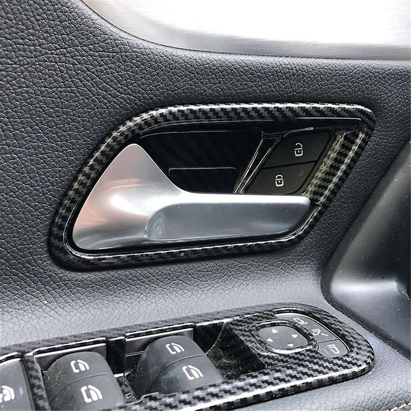 for - A-class A180 A200 A250 2018 2019 2020 2021 Abs Inner Door Handle Cover Catch Bowl Trim Insert