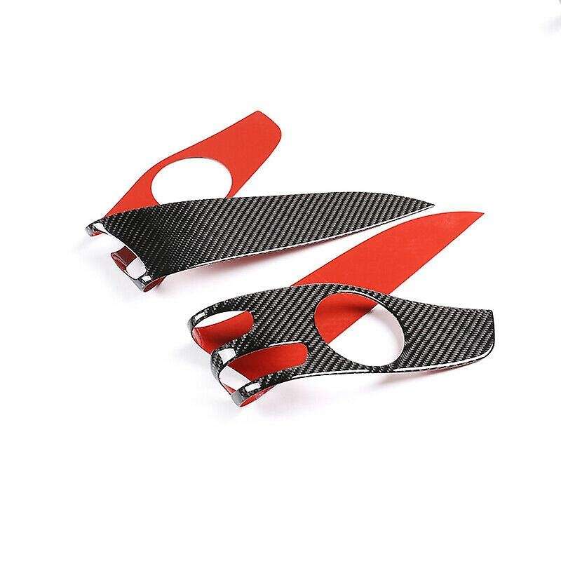 for - C-Class GLC-Class W205 14-20 Carbon Fiber Inner Door Panel Trim Door Trim Panel Cover Auto Par