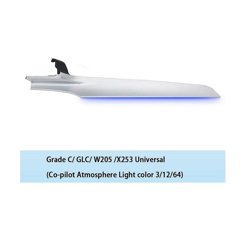 for - C-class / Glc / W205 / X253 Passenger Ambient Light Upgrade Ambient No Standard Up and Down L