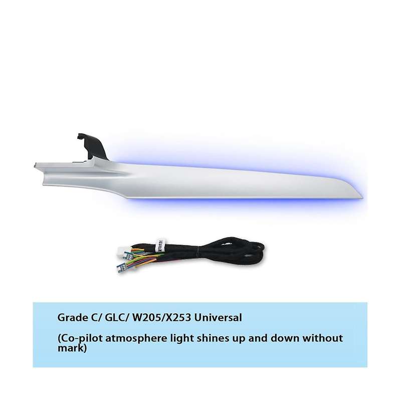 for - C-class / Glc / W205 / X253 Passenger Ambient Light Upgrade Ambient No Standard Up and Down L