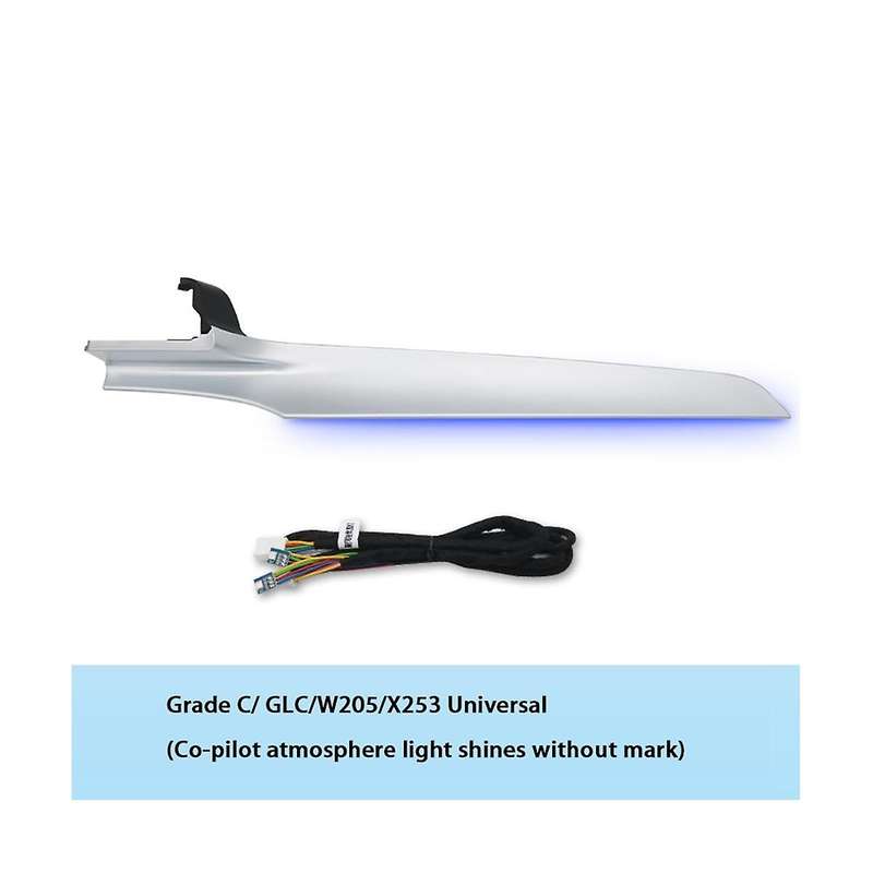 for - C-class / Glc / W205 / X253 Passenger Ambient Light Upgrade Ambient No Standard Up and Down L