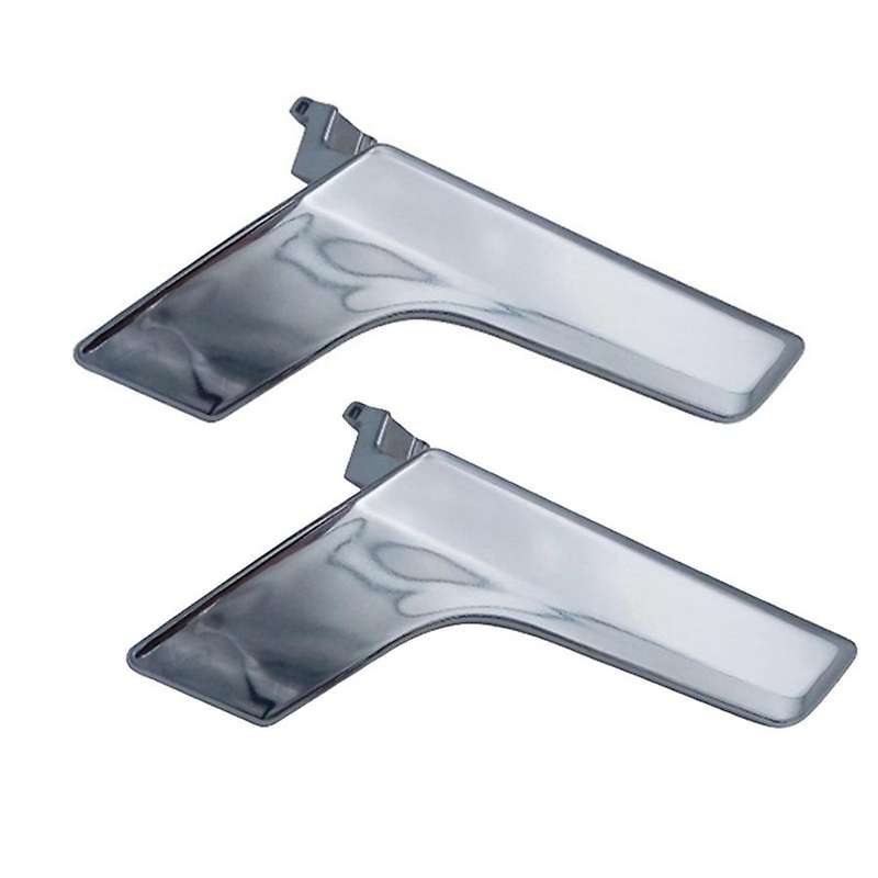 for - C-Class W204 Inner Doors Panel Handle Bar Pull Trim Cover Chromed Bright L / R