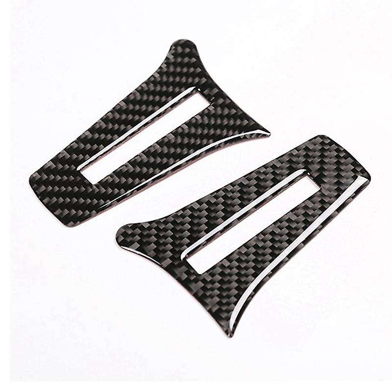 for - C-Class W204 Carbon Fiber Interior Steering Wheel Decorative Sequin Steering Wheel Stickers