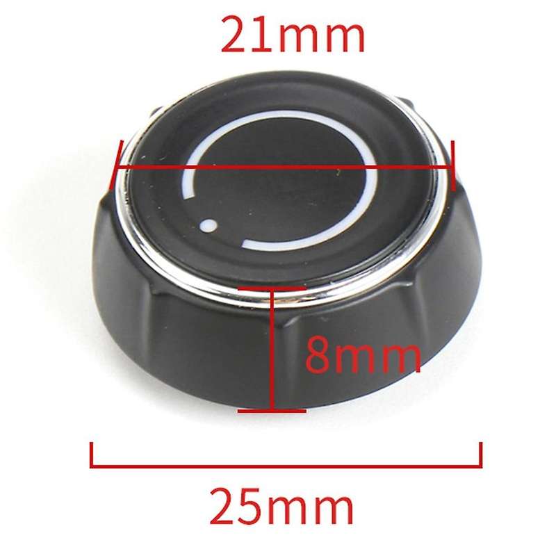 for - Center Console Audio Volume Knob Cover Cd Control Switch Button 718 918 Left