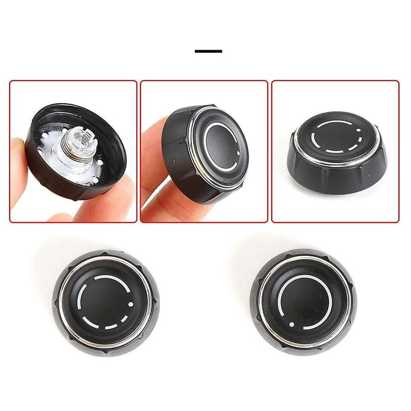 for - Center Console Audio Volume Knob Cover Cd Control Switch Button 718 918 Left