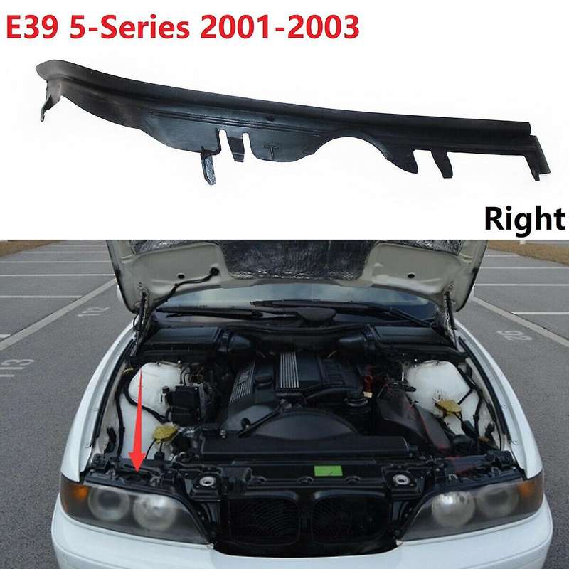 for - E39 5-Series 525I 528I M5 2001-2003 Right Upper Headlight Gasket 63126908406
