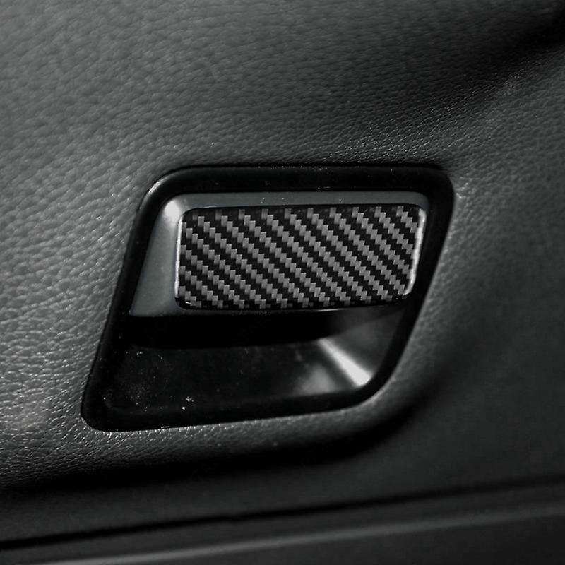 for - CLA GLA A-Class Carbon Fiber Glove Box Handle Stickers
