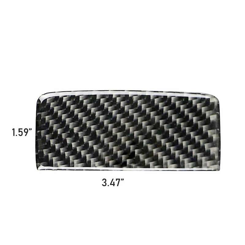 for - CLA GLA A-Class Carbon Fiber Glove Box Handle Stickers