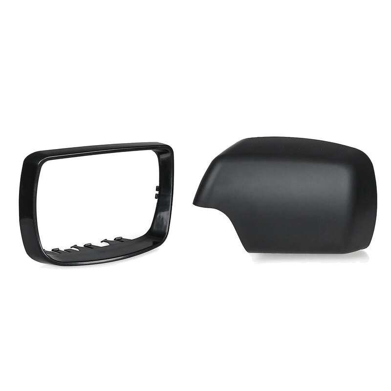 for - E53 X5 2000 2001 2002 2003 2004 2005 2006 Left Driver Side Rear View Mirror Cover Cap + Trim R