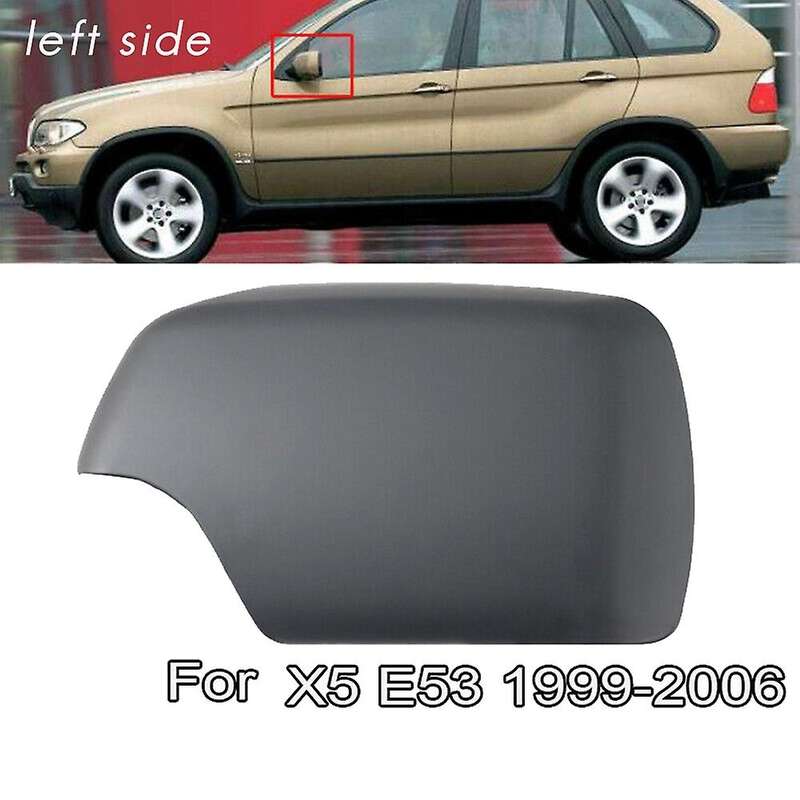 for - E53 X5 2000 2001 2002 2003 2004 2005 2006 Left Driver Side Rear View Mirror Cover Cap 51168256