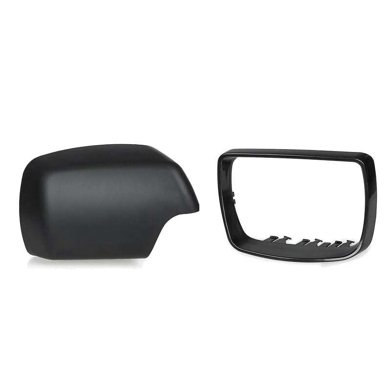 for - E53 X5 2000 2001 2002 2003 2004 2005 2006 Right Side Rear View Mirror Cover Cap 51168256322 +