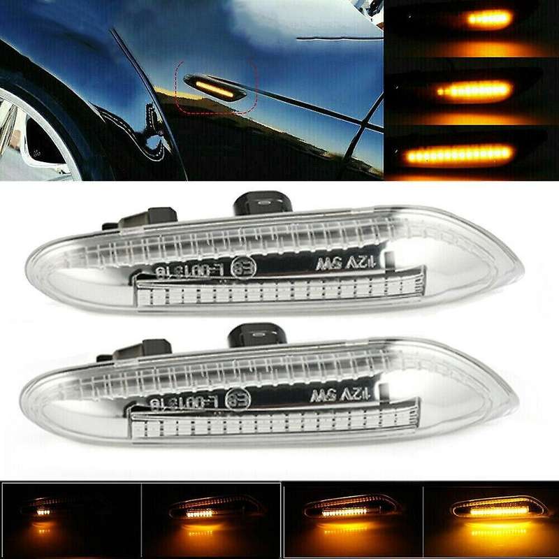 for - E60 E61 E90 E91 E81 E82 E88 E46 X3 X1 Side Light Side Marker Light Side Turn Signal Light