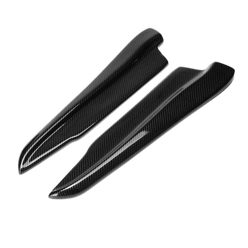 for  E90 E91 E92 E93 M3 Carbon Fiber Look Rear Bumper Lip Splitter Winglet Apron