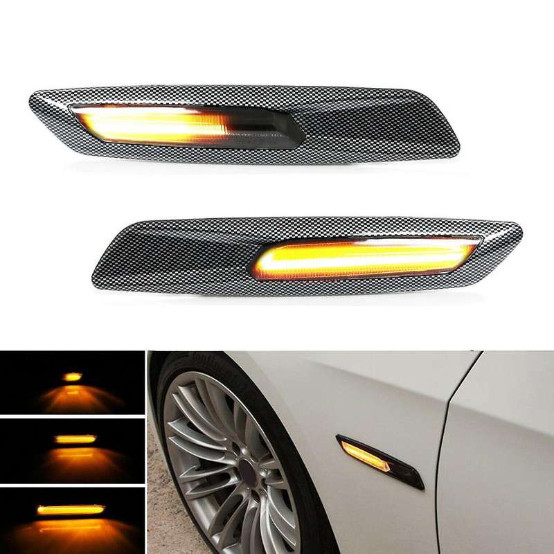 for - LED Side Marker Light Leaf Board Turn Signal E81 E82 E87 E88 E90 E91
