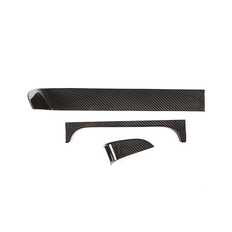 for - G-class G63 G350 G500 2019-2020 Dry Carbon Fiber Car Dashboard Display Screen Cover Trim Acces