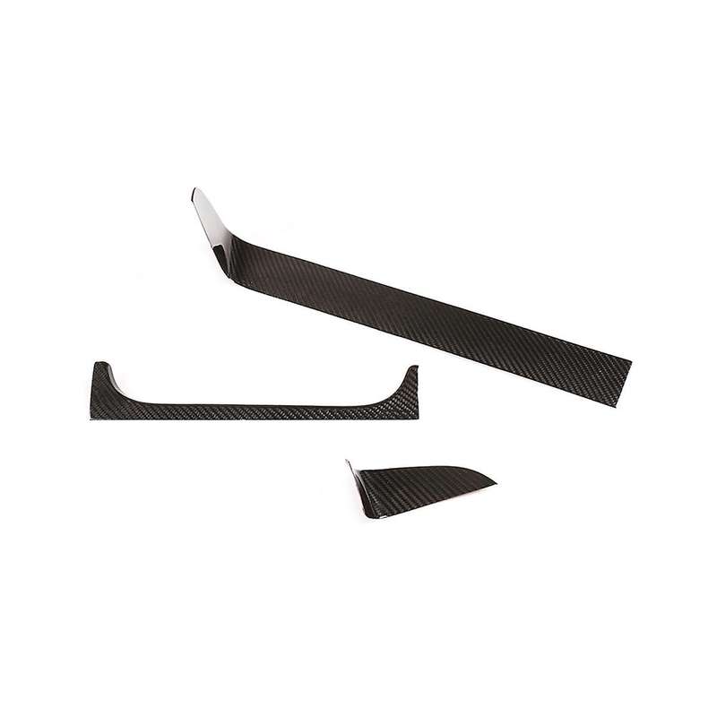 for - G-class G63 G350 G500 2019-2020 Dry Carbon Fiber Car Dashboard Display Screen Cover Trim Acces