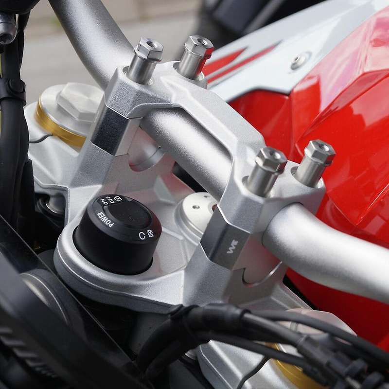 for - F850GS ADV 2018 2019 2020 Motorcycle Handlebar Riser Mount Handle Clamp Handle Bar Risers Adap