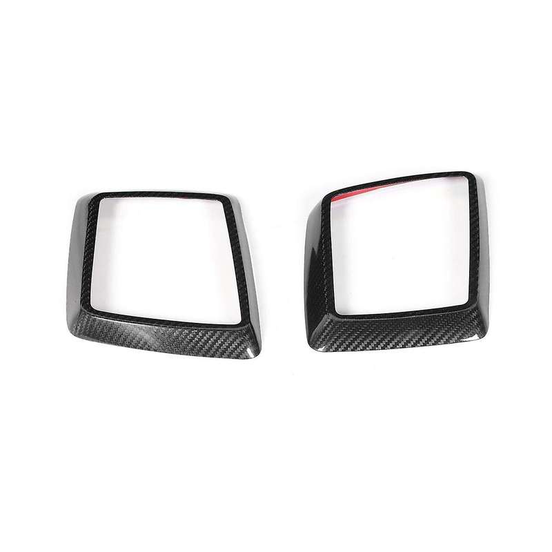 for - G-Class W463 G55 G63 2019-2020 Dry Carbon Fiber Car Hood Turn Signal Light Cover Trim Accessor