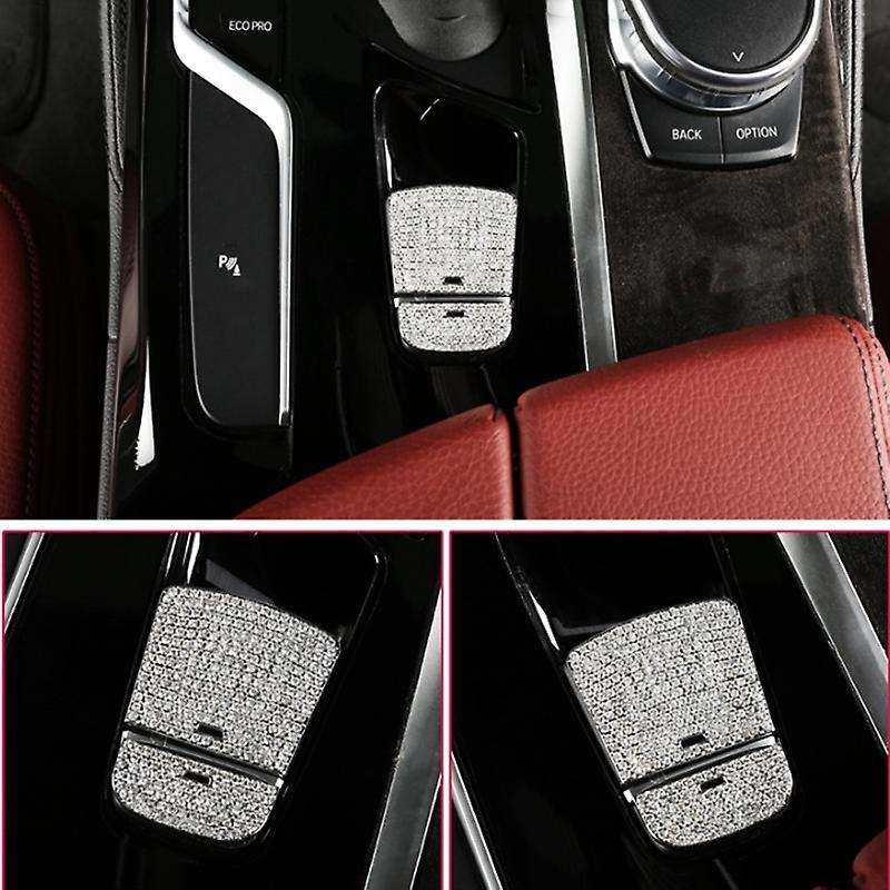 for - New 5 Series 7 Series X3X4 Electronic Handbrake Button Decoration Patch 525Li Interior Parts(S
