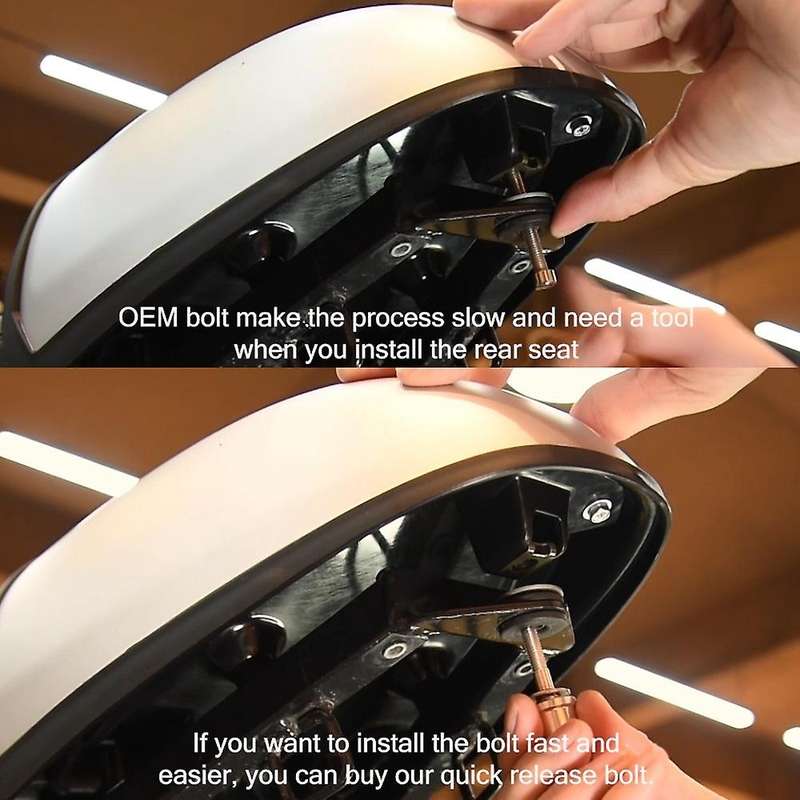 for - R NineT R9T RNINET 2014-2020 Motorcycle Rear Passenger Seat Bolt Screw Removal Tool-Less Quick