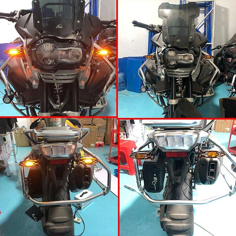 for - R1250GS R1200GS LC ADV F750GS F850GS Front Turn Signal Protector Indicator Light Grille Guard