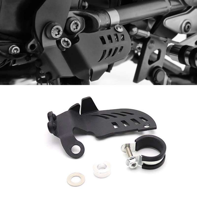 for - R1200GS LC R1250GS LC Adventure ADV R1200R R1200RS Sidestand Guard Side Stand Cover Cap Black