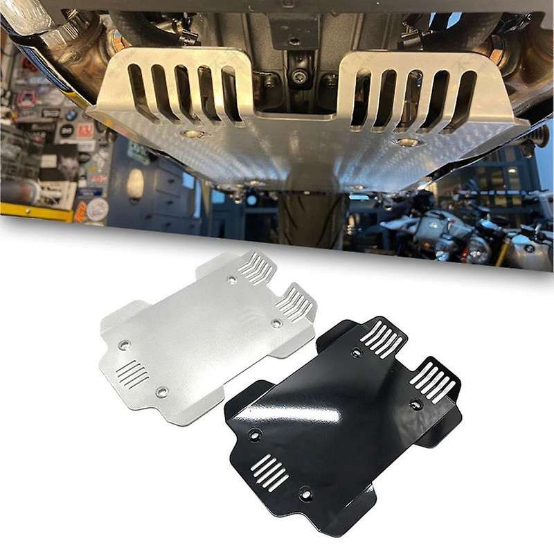 for - R18 2020-2021 Engine Chassis Guard Protection Cover Skid Plate Belly Pan Protector Silver