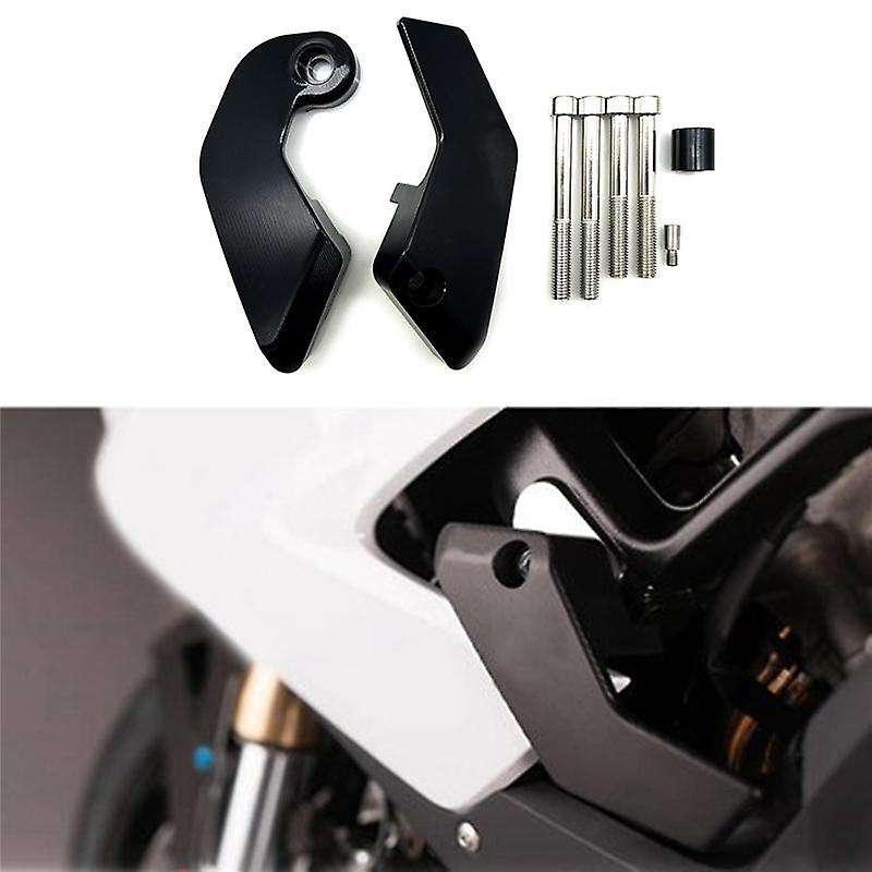 for - S1000rr 2019 2020 2021 2022 Motorcycle Falling Protection Crash Pad Protector Black