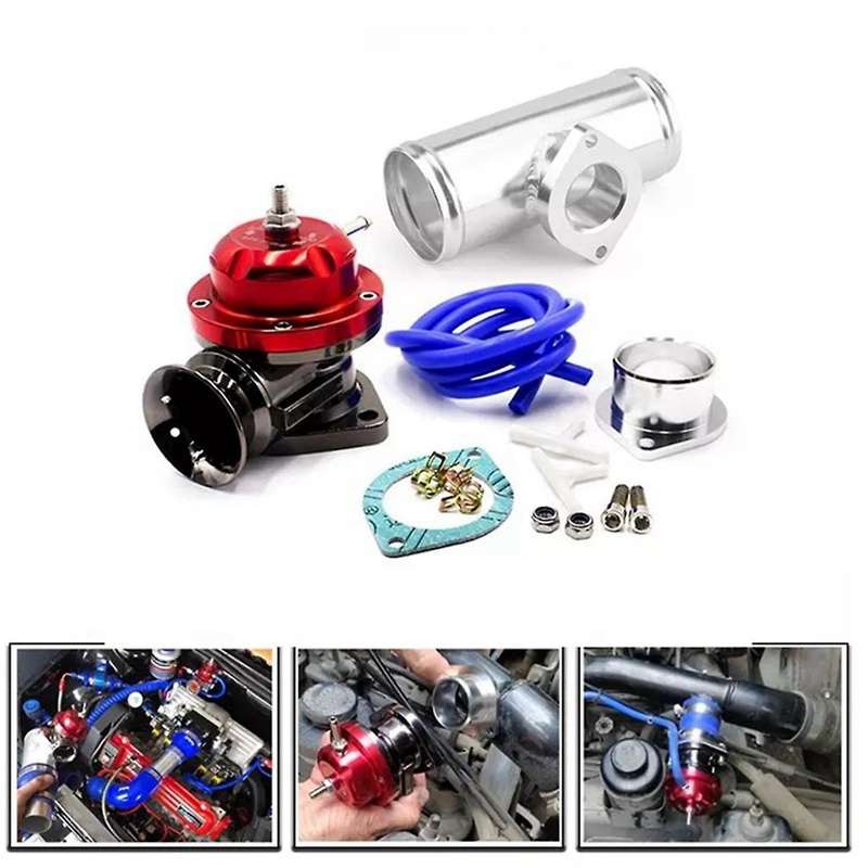 for - Type Turbine Blowdown Valve Adjustable 25Psi BOV with 63mm Flange Tube, Blowdown Valve Adapte