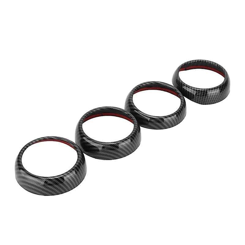 for - Smart 453 Fortwo Carbon Fiber Car Covers Decorative Trim
