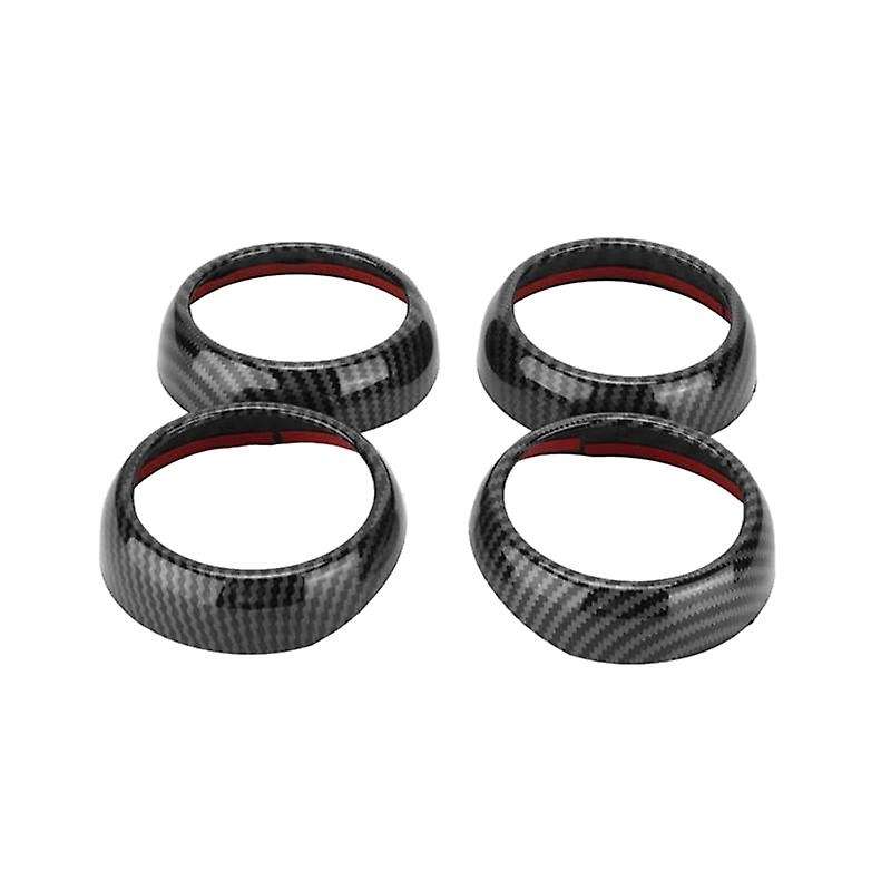 for - Smart 453 Fortwo Carbon Fiber Car Covers Decorative Trim