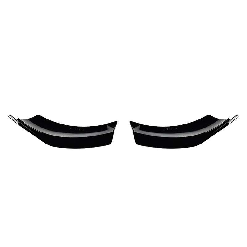for - V-Class W447 V260 Line Front Bumper Lip Angle Diffuser Splitter Spoiler Protector Gloss Black