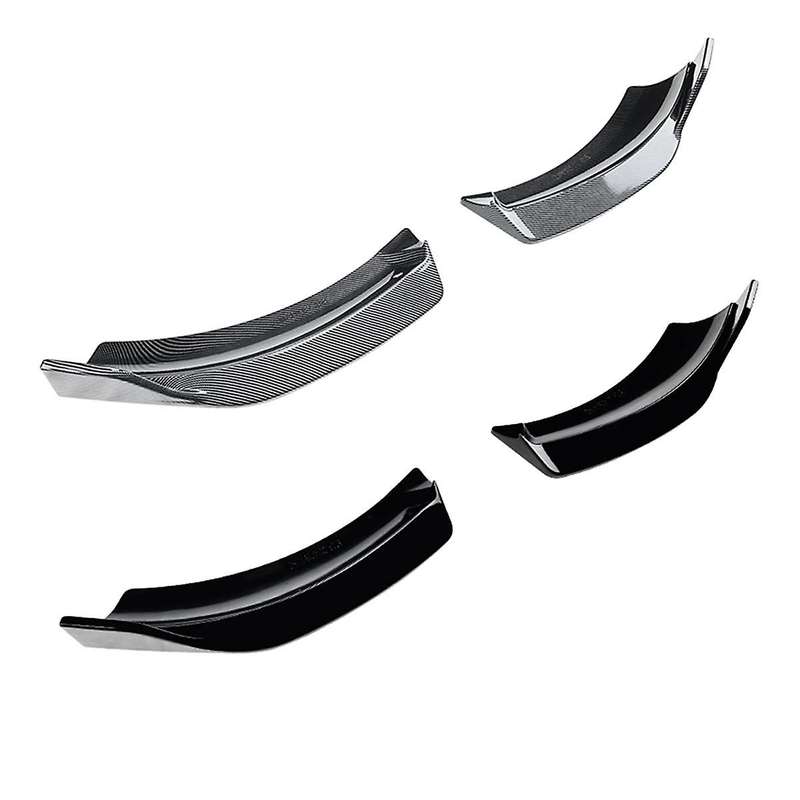 for - V-class W447 V260 Line Front Bumper Lip Angle Diffuser Splitter Spoiler Protector Carbon Fibe