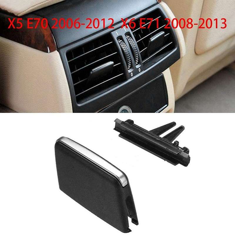 for  X5/X6 Vent Outlet Tab , Rear Row Grille Clips for  X5 E70 2006-2012, X6 E71 2008-2013
